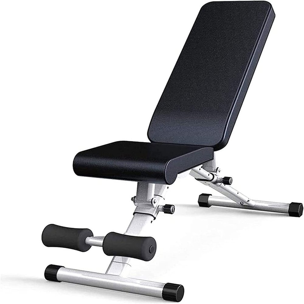 BUZZNN Workout Bench, Dumbbell Bench, Adjustable Weight Bench for Full Body Workout, Foldable Bench, Home Gym Strength Training Bench