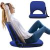 Stadium Seats Cushion for Bleachers with Strong Back Support, Folding Bleacher Seat with 20In Wide Cushion, 4LBS Lightweight, 6 Reclining Positions, Multifunctional Floor Chair for Indoor or Outdoor view 1