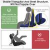Stadium Seats Cushion for Bleachers with Strong Back Support, Folding Bleacher Seat with 20In Wide Cushion, 4LBS Lightweight, 6 Reclining Positions, Multifunctional Floor Chair for Indoor or Outdoor view 3