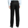 Men's Cozy Hidden Expandable Waist Dress Pants | Premium Stretch Texture Weave Work to Weekend Pant (Black,46W34L) view 3