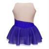 Agoky Kids Girls Sparkly Figure Ice Skating Dress Gymnastic Tutu Skirted Leotard Ballet Dance Dress Dancewear Costume Royal Blue 5-6 view 2