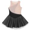 Agoky Kids Girls Sparkly Figure Ice Skating Dress Gymnastic Tutu Skirted Leotard Ballet Dance Dress Dancewear Costume Black 13-14 view 4