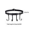 Mokylor 2 Pcs Treestand Strap Gear Hangers, Safety Harness Tree Strap Nylon Tree Strap with 8 Steel Buckle Hanging Hook for Great to Hang Hunting Equipment on Trees view 2
