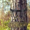 Mokylor 2 Pcs Treestand Strap Gear Hangers, Safety Harness Tree Strap Nylon Tree Strap with 8 Steel Buckle Hanging Hook for Great to Hang Hunting Equipment on Trees view 3