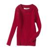 Baby Girls Turtleneck Kids Autumn Clothes Winter Knitted Bottoming Boys Sweaters Vetement Enfant Red 4XL view 1