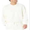 Amazon Essentials Men's Oversized-Fit Crewneck Sweatshirt (Available in Big & Tall), Eggshell White, XX-Large view 1