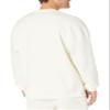 Amazon Essentials Men's Oversized-Fit Crewneck Sweatshirt (Available in Big & Tall), Eggshell White, XX-Large view 2