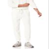 Amazon Essentials Men's Jogger Pants, Casual Relaxed Fit, Lightweight French Terry, Eggshell White Loungewear, Tall, Small view 1
