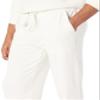 Amazon Essentials Men's Jogger Pants, Casual Relaxed Fit, Lightweight French Terry, Eggshell White Loungewear, Tall, Small view 3