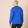 Amazon Essentials Men's Oversized-Fit Crewneck Sweatshirt (Available in Big & Tall), Bright Blue, Large view 3