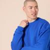 Amazon Essentials Men's Oversized-Fit Crewneck Sweatshirt (Available in Big & Tall), Bright Blue, Large view 4