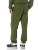 Amazon Essentials Relaxed-Fit Sweatpants for Men - Closed-Bottom, Big & Tall Options, Dark Olive, Medium view 2