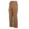 Men's Heavyweight Fleece Cargo Sweatpants Stretch Elastic Waist Baggy Joggers Drawstring Outdoor Trousers with Pockets view 4