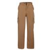 Men's Heavyweight Fleece Cargo Sweatpants Stretch Elastic Waist Baggy Joggers Drawstring Outdoor Trousers with Pockets view 3