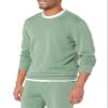 Amazon Essentials men's Crewneck Sweatshirt, Lightweight Long-Sleeve French Terry, Sage Green, Small, (Available in Big & Tall) view 1