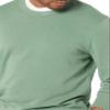 Amazon Essentials men's Crewneck Sweatshirt, Lightweight Long-Sleeve French Terry, Sage Green, Small, (Available in Big & Tall) view 4