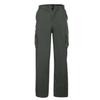 Men's Heavyweight Fleece Cargo Sweatpants Stretch Elastic Waist Baggy Joggers Drawstring Outdoor Trousers with Pockets view 3