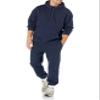 Amazon Essentials Men's Relaxed-Fit Sweatpants with Drawstring Waist, Closed-Bottom, Navy, Large view 4
