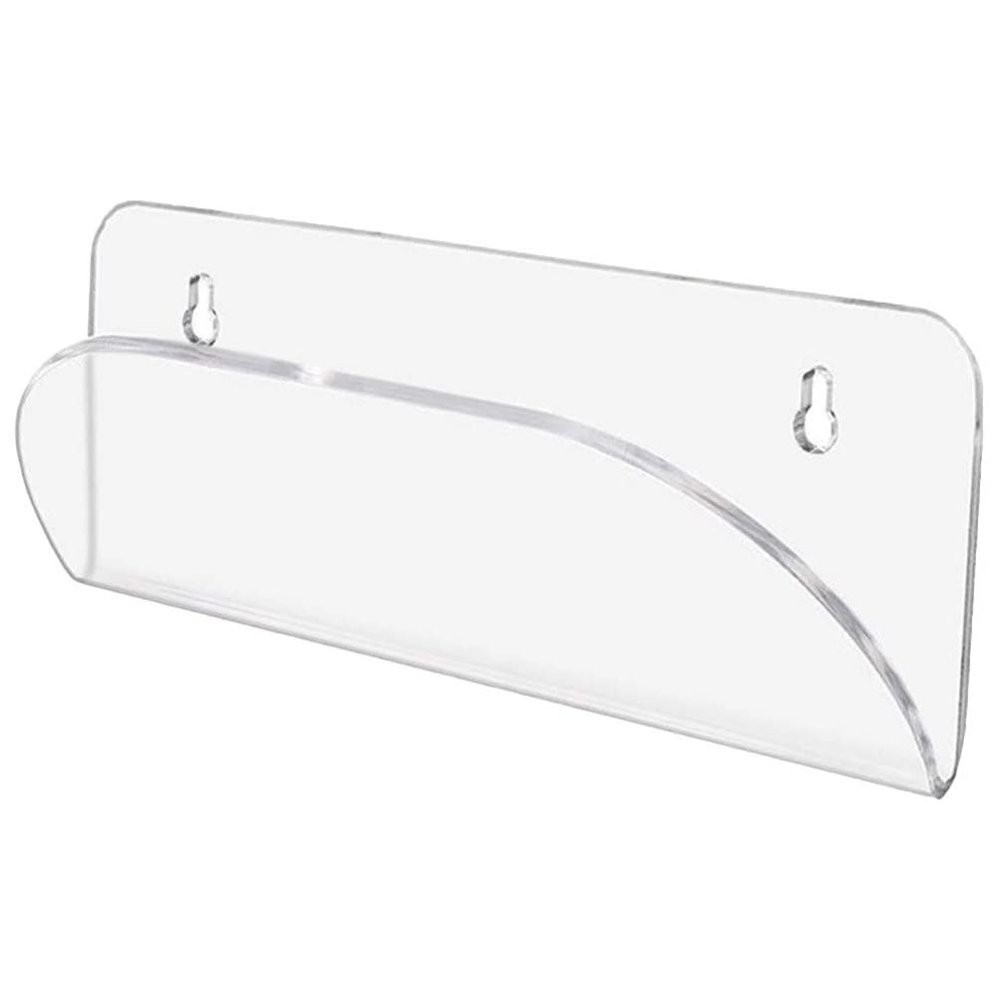 STOBAZA Acrylic Skateboard Wall Mount for Display and Storage Skateboard Rack Hanger for Vertical and Horizontal Use