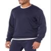 Amazon Essentials men's Crewneck Sweatshirt, Lightweight Long-Sleeve French Terry, Navy, X-Small, (Available in Big & Tall) view 1