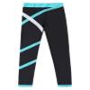 Freebily Kids Girls Athletic Leggings Gymnastics Yoga Pants Tights Figure Ice Skating Pants Ballet Dance Leggings Green 10 Years view 3