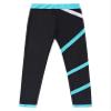 Freebily Kids Girls Athletic Leggings Gymnastics Yoga Pants Tights Figure Ice Skating Pants Ballet Dance Leggings Green 10 Years view 4