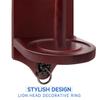 GSE Games & Sports Expert Billiard Wall Mounted Wood Cone Chalk Holder, Pool Table Cone Chalk Holder, Billiards Accessories (Mahogany) view 4