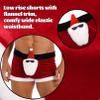 YiZYiF Men's Adult Christmas Holiday Santa Claus Fancy Costume Boxer Shorts Cosplay Underwear Red C 3X-Large view 4