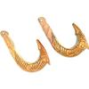 Beatnik Trading Hawaiian Hook Coffee Surfboard/Paddle Wall Rack Display view 1