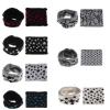 Autumn Winter Children scarf stars Print Baby scarf Boys and girls cotton Kids Dot print ring children loop Scarves (7 black letters) view 3