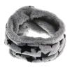 Autumn Winter Children scarf stars Print Baby scarf Boys and girls cotton Kids Dot print ring children loop Scarves (7 black letters) view 4
