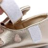 Baby Sneaker Baby Princess Toddler Shoes Toddler Bow Soft Cute Girls Walk Leather First Kid Baby Shoes (Gold, 12-18 Months) view 4