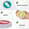 Amylove Trail Markers Reflective Trail Marker Pack Bright Trail Marking Reflectors for Hunting Hiking Driveway Camping Walking Backpacking Outdoors, Blue Green Red and Yellow (40 Pcs) view 4