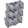 INOOMP 3Pcs Crab Traps Fishing Bait Traps Minnow Traps Crawfish Traps Lobster Shrimp Cast Net Fishing Nets Portable Folded Fishing Accessories view 1