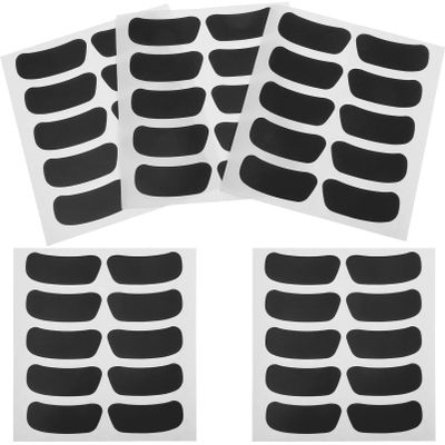 DIY Sports Eye Patches 50 Pack Erasable Face Stickers for Baseball Soccer Hockey Fans Eye Strips Fan Stickers