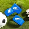 Patelai 4 Pcs Soccer Cleat Lace Cover Football Shoe Band Soccer Shoe Cover Football Cleat Bands Youth Adult for Season (Kids,Blue) view 3