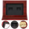 BESPORTBLE Ring Display Case Compact and Portable Ideal for Championship Ring Protection and Display view 2