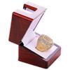Championship Ring Display Case Box Holder Storage 1 Slot Hole Single for Football/Baseball/Basketball/Hockey/High School/Class/Graduate/College/Team/Father's Souvenir Sports Championship Ring view 2