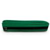 Martial Arts Polyester Belt; Choose Color (Black Stripe), 1.5 in. Width, 8 Rows of Stitching for Karate, Taekwondo, Judo, MMA (Green, Single Wrap 8/Double Wrap 2 - 94 in.) view 1