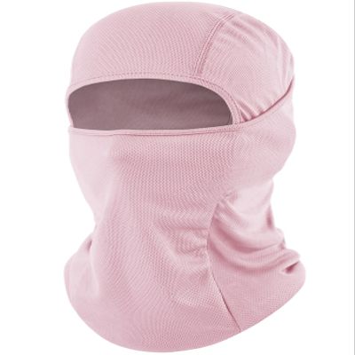 ROXUN Ski Mask Balaclava Shiesty, Motorcycle Winter Windproof Warmth UV Protector for Men/Women Light Pink