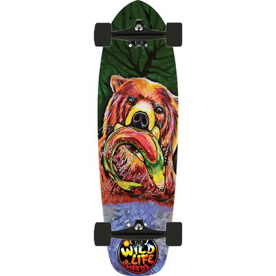 Omen Fisher King Mini Cruiser Complete Skateboard - 8.5x29
