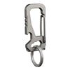 FULLGUEEN Titanium Heavy Duty Keychain Carabiner,Multifunctional EDC Key Clip with Bottle Opener view 1
