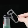 FULLGUEEN Titanium Heavy Duty Keychain Carabiner,Multifunctional EDC Key Clip with Bottle Opener view 2