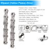 9 Speed Bike Chian 116 Links with Spare Master Links Hollow Out for Road Mountain Racing Cycling view 2