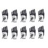 HIRZL Trust Control 2.0 Golf Gloves, All Weather Mens Golf Glove, White/Black, Kangaroo Leather Palm, Cabretta Leather Backhand, Trusted by Pros, Sweat Free, Ultimate Grip view 1