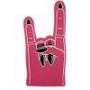 FUNSTITUTION Giant Foam Finger 18 Inch - Female Foam Hand for All Occasions - Seen on Miley Cyrus - Cheerleading for Sports - Use as Celebration Pom Poms Pink view 1