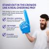 FUNSTITUTION Giant Foam Finger 18 Inch - Female Foam Hand for All Occasions - Seen on Miley Cyrus - Cheerleading for Sports - Use as Celebration Pom Poms Pink view 2