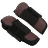 1 Pair Horse Support Boots PU Shell Neoprene Protective Horse Leg Guard Open Front Boots Horse Exercise Boots Hoof Boot, Horse Support Boots Equestrian Equipment Horse Leg Wraps() view 2