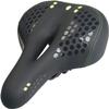 DULASP Bike Seat Cushion, Memory Foam Bicycle Saddle, Waterproof Bicycle Seat with LED Taillights view 1