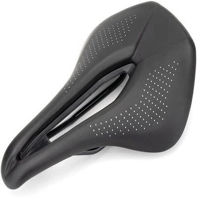 DULASP Bicycle seat Road Bike Saddles PU Ultralight Hollow Comfortable Seat Cushion Bike Racing Saddle Parts Components